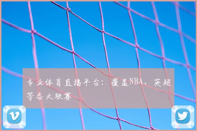 专业体育直播平台：覆盖NBA、英超等各大联赛